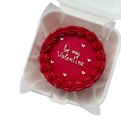 Be My Valentine Red Cake